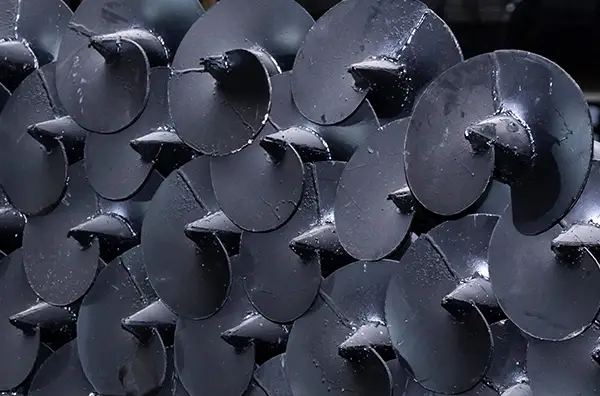 Helical pier foundation solutions - natural gas pipeline services