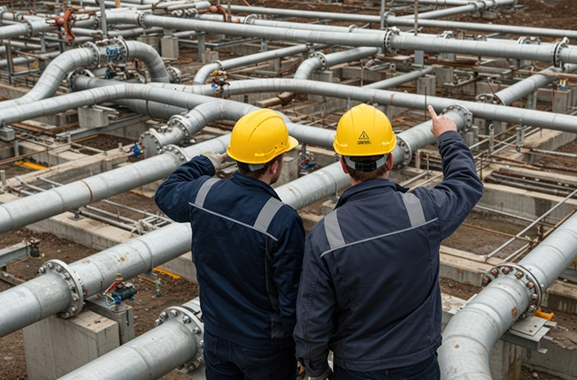 Hydrostatic testing process